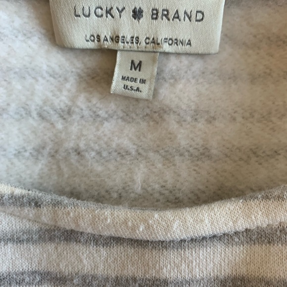 Lucky Brand Striped Sweatshirt - Picture 5 of 5